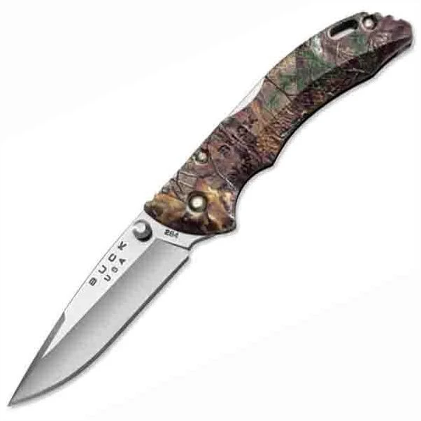 Buck Bantam BBW with Realtree Xtra Green Thermoplastic Handle