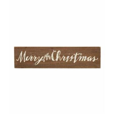 Merry Christmas Slat Sign