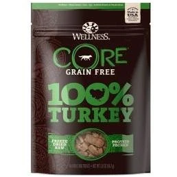 Core 100 Percent Freeze Dried Turkey Dog Treats 2 Oz - Grain Free