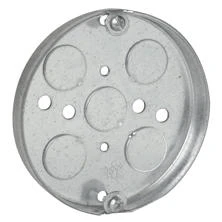 Tp272 3-1/4 Inch Round Ceiling Pan Cover With 1/2 Inch Knockout