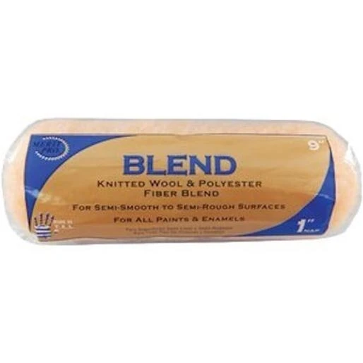 00114 9" X 1" Blend Roller Cover For Smooth Painting