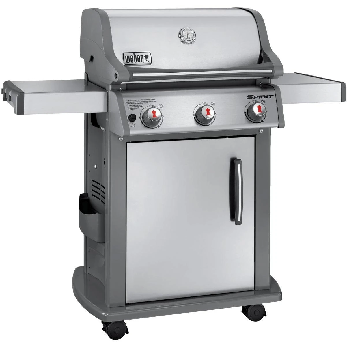 Weber Spirit SP-310 3-Burner Stainless Steel 32,000-BTU LP Gas Grill