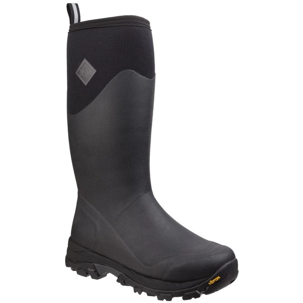 Men's Arctic Ice Tall Mid-calf Rubber Snow Boots - Extreme Conditions