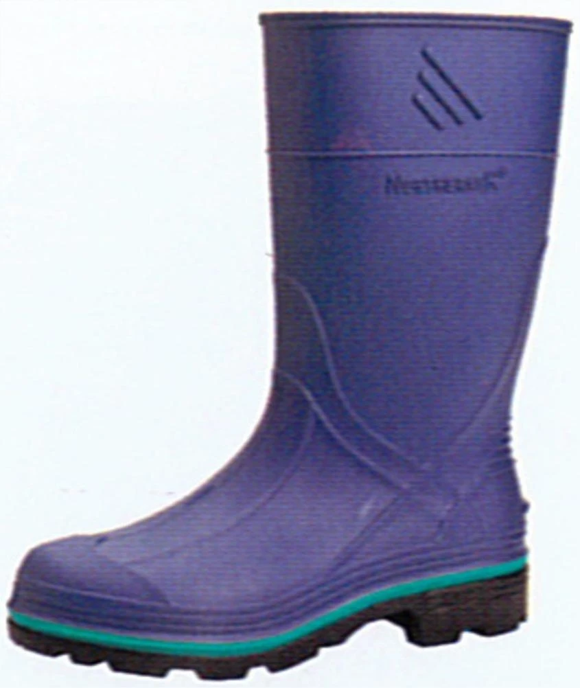456160118 Blue Childrens Splash Rubber Boots&#44; Size 12