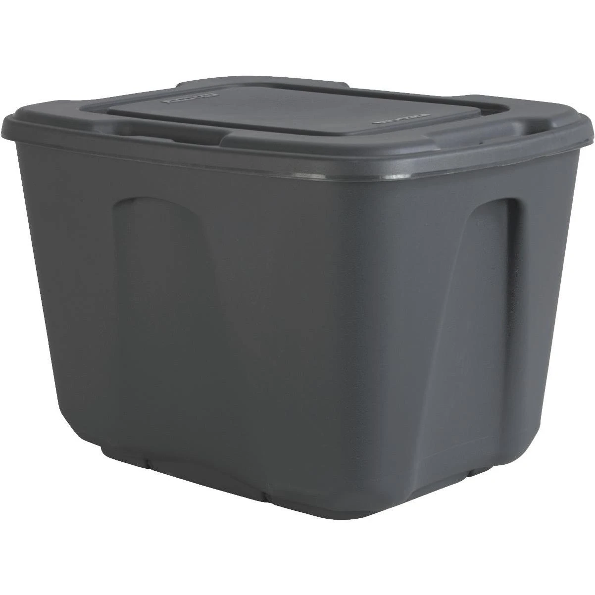 18 Gallon Blue Storage Tote - Durable And Versatile Organizer