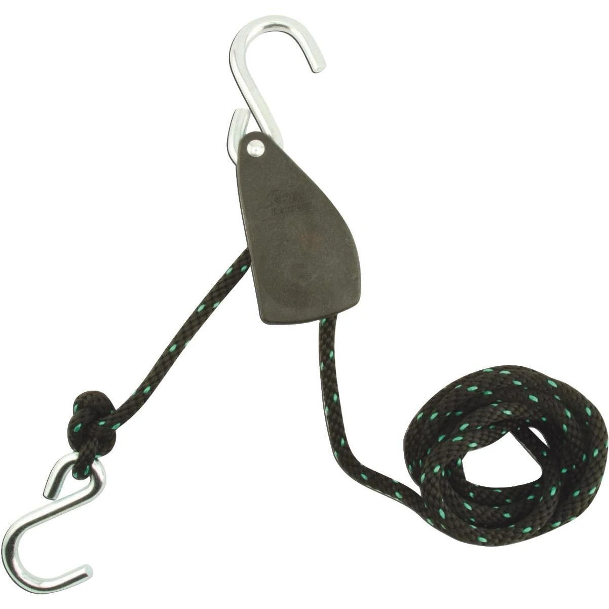 10030 1/2" Rope Ratchet With 8' Polypropylene Rope And Hook