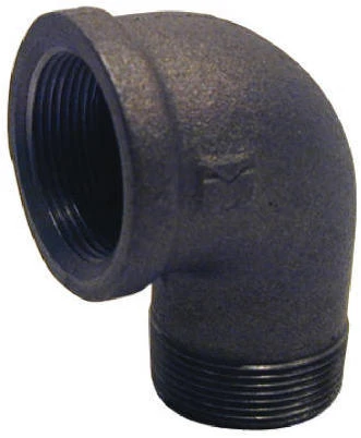 B-S9002 Black Street Elbow - 0.25 in. Pack of 10