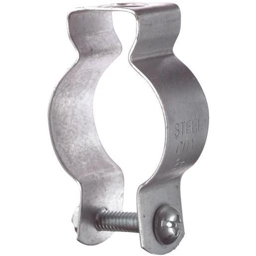 SIGMA 49140 Conduit Hanger, 4 In., Steel, Zinc Plated