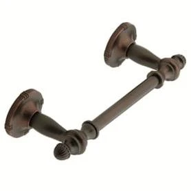 Gilcrest Pivoting Double Post Toilet Paper Holder in Oil-Rubbed Bronze