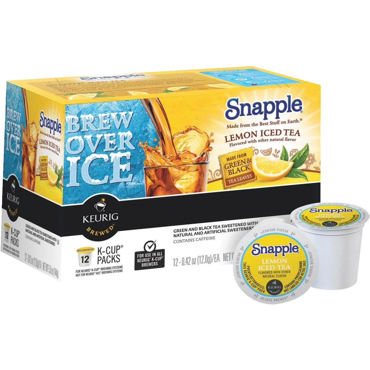 Keurig Snapple Iced Tea K-Cup Pack