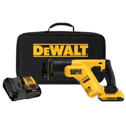 20-Volt MAX Lithium-Ion Cordless Compact Reciprocating Saw with Battery 2Ah, Charger and Kit Bag