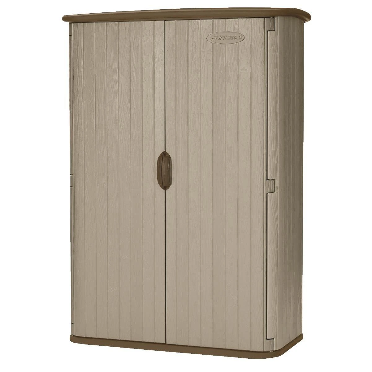 52 Cu. Ft. Vertical Storage Shed, Model Bms4500, Resin Construction