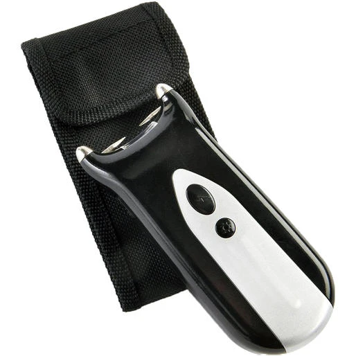 Personal Defense Stun Gun 950,000 Volt With Flashlight And Holster - Black Sg1