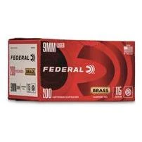 Federal Champion, 9mm, FMJ, 115 Grain, 200 Rounds WM51992-img-0
