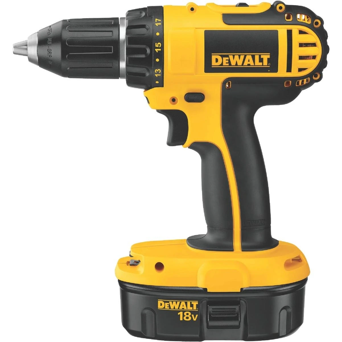 DeWalt 18 Volt Nickel-Cadmium 1/2 In. Compact Cordless Drill Kit