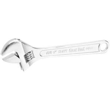 Great Neck Saw 8" Adjustable Wrench AW8C – Durable Multi-Purpose Tool