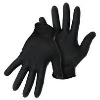 Boss Manufacturing 968750 Disposal Gloves with Diameter Grip&#44; Black - Medium