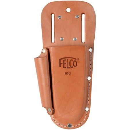 FELCO 910+ - Holster - Leather - F910 with sharpener pocket