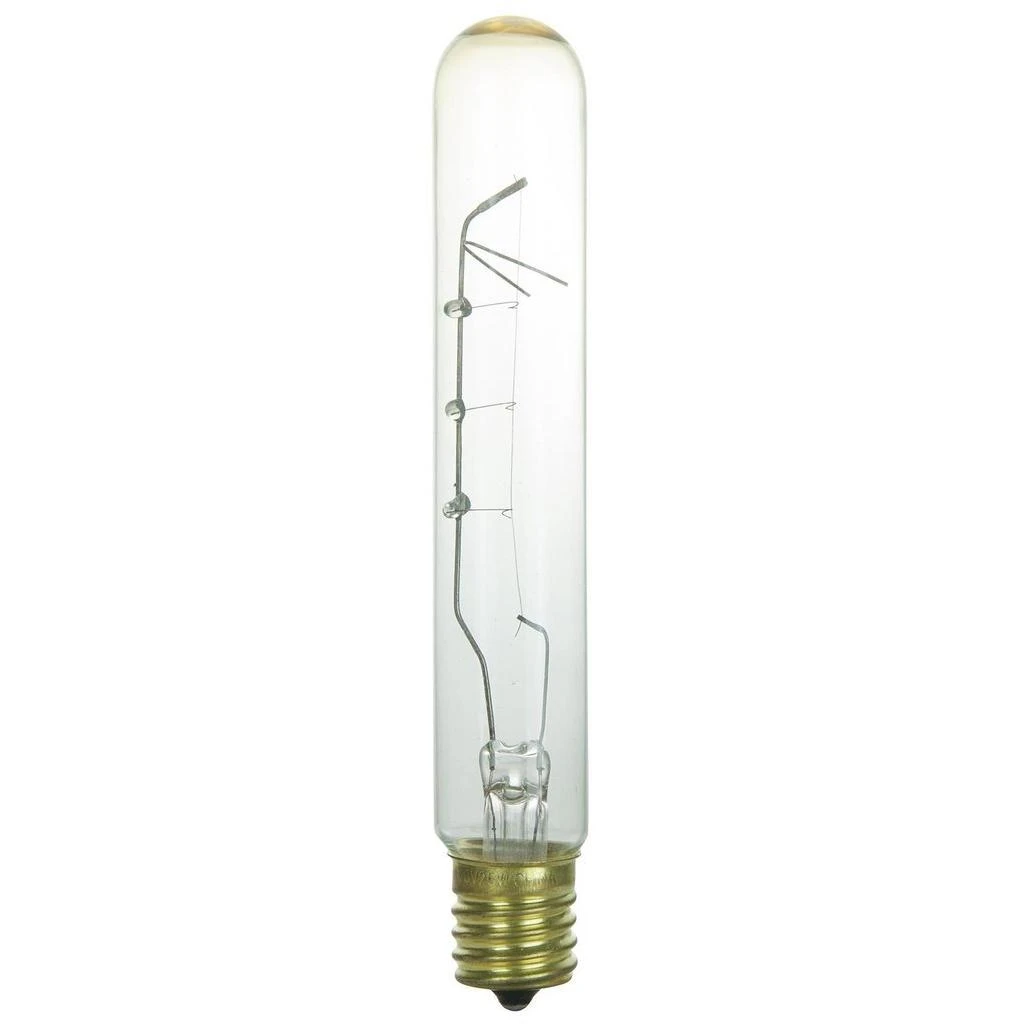 Sunlite 25 Watt T6.5 Tubular, Intermediate Base, Clear