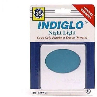Indiglo Night Light, 115V, 0.03 Watt, UL, 1 night light