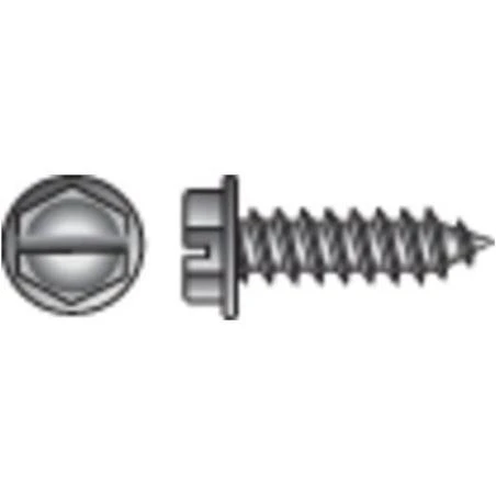 5347 122 Hwh Slt Sheet Mtl Screw Pak-10/Ctn, The Hillman Group, EACH, PAK, Slott