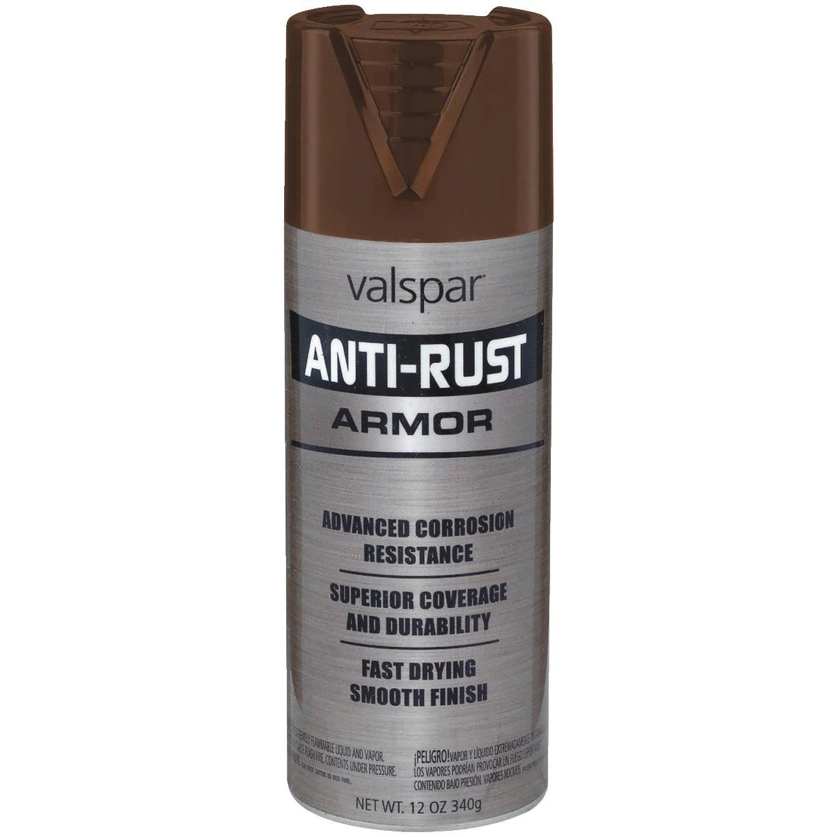 Valspar Brown Gloss 12 Oz. Anti-Rust Spray Paint