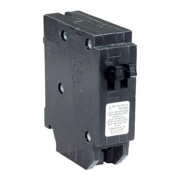 Square D Homeline Tandem Single Pole Circuit Breaker