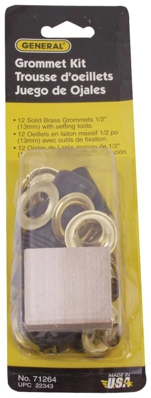 GROMMET KIT 12PK 1/2IN