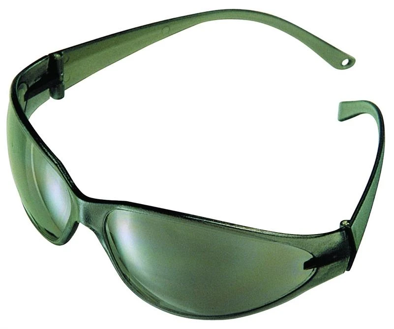 Safety Works 10006316 Close-Fitting Safety Glasses, Anti-Fog Lens, Rimless Frame, Black Frame, UV Protection