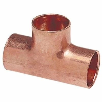 W 64049 Copper Tee Fitting 1 X 1 X 0.75 Inches