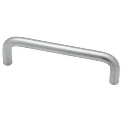 Wire Cabinet Pulls, Satin Chrome, 3.5-In., 2-Pk.