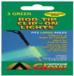 ROD CLIP ON LIGHT GREEN