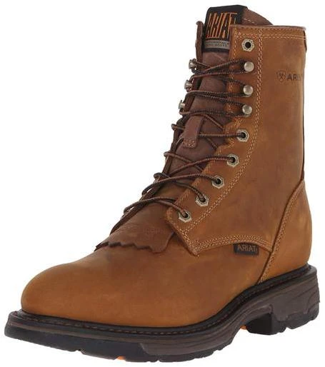 Ariat Mens Workhog Leather Closed Toe Ankle Safety Boots