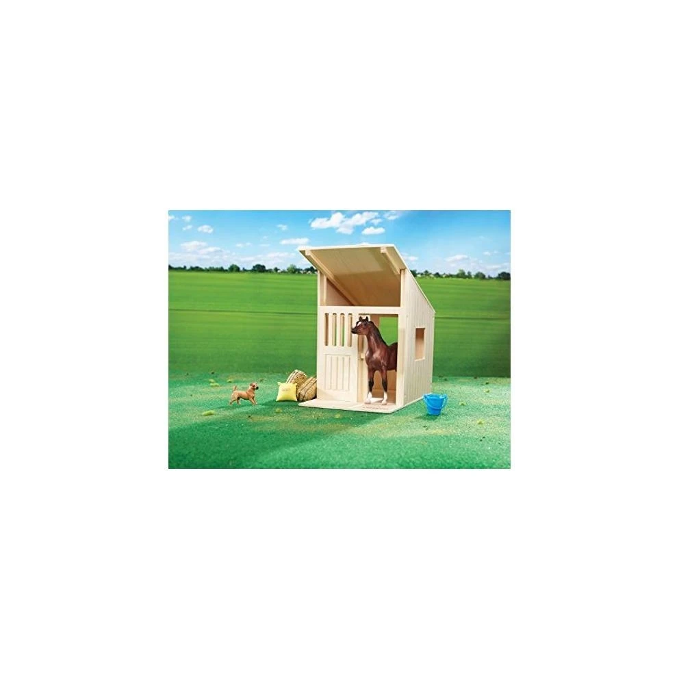 Classics Hilltop Stable Model #596 Natural Wood 1:12 Scale Doll Accessory
