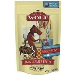 My Little Wolf Grain Free Pork Pleaser Recipe Dog Treats 5.29 Oz