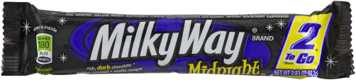 Milky Way, Midnight Sharing Single Bars, 2.83 Oz