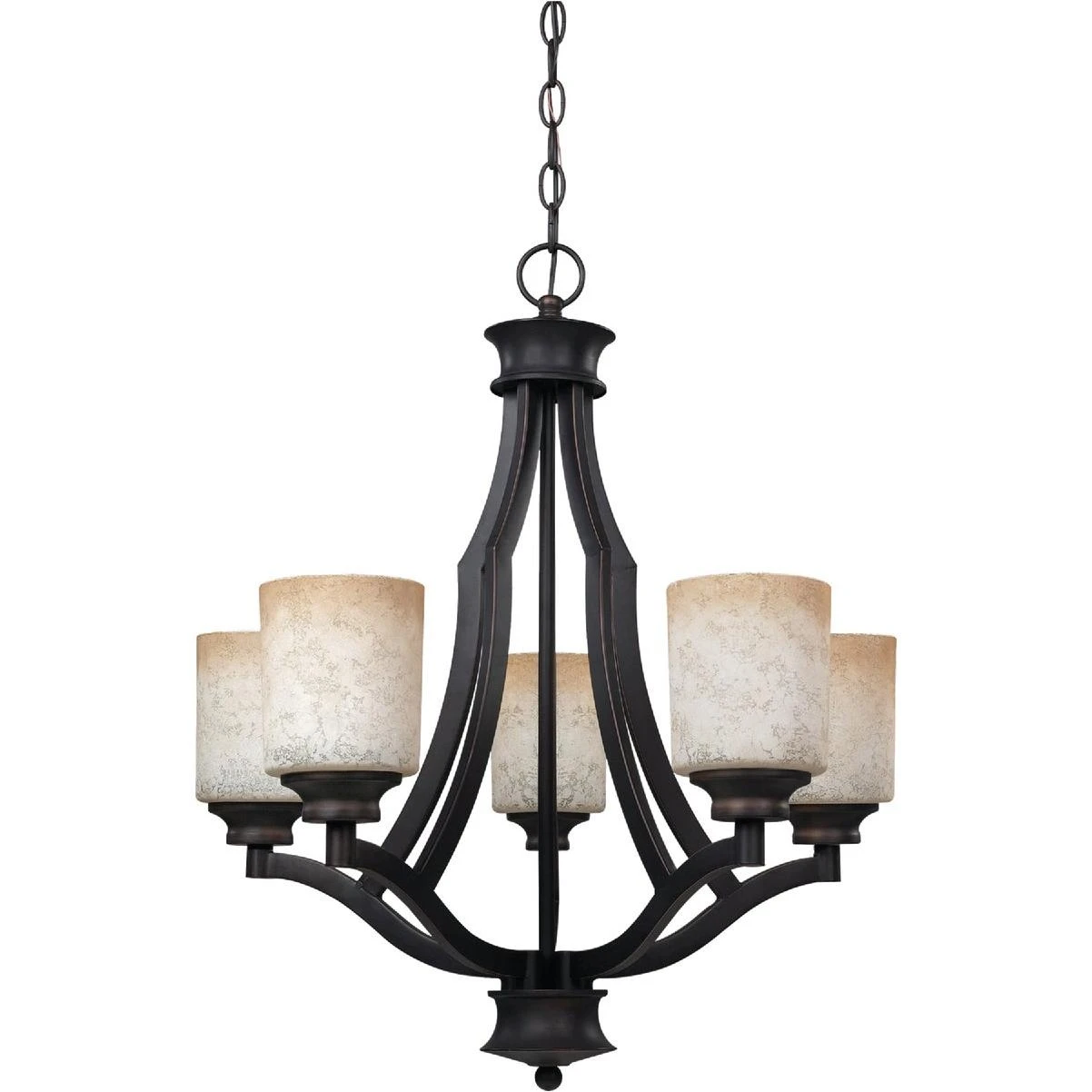 Warren 5-bulb Antique Chandelier - Elegant Lighting Fixture