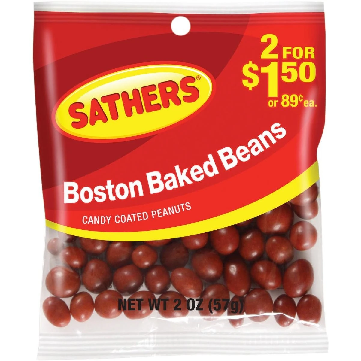 2 Ounce Baked Bean Candy - Sweet And Chewy Treat