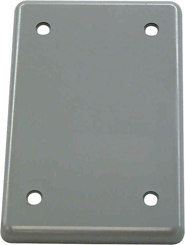 1-gang Pvc Weatherproof Outdoor Switch/outlet Box Cover 5133362b