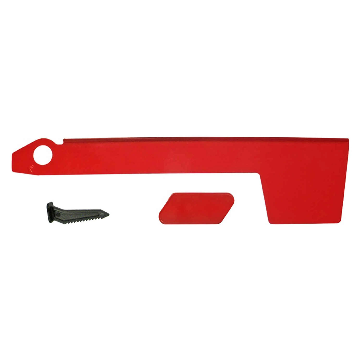 Gibraltar Aluminum Post Mounted Red Mailbox Flag Replacement Kit 1 in. H x 5 in. W x 10.5 in. L