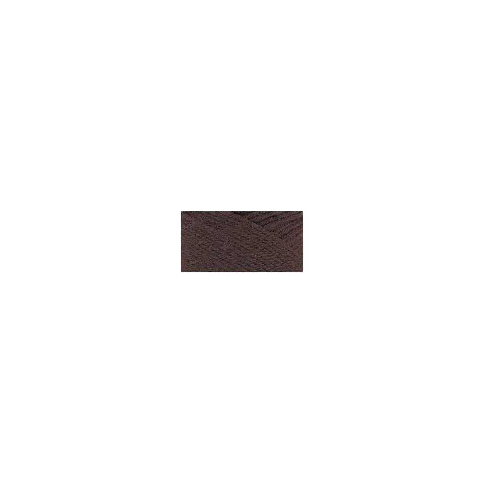 Red Heart Classic Yarn In Coffee Color, Ideal For Knitting And Crocheting