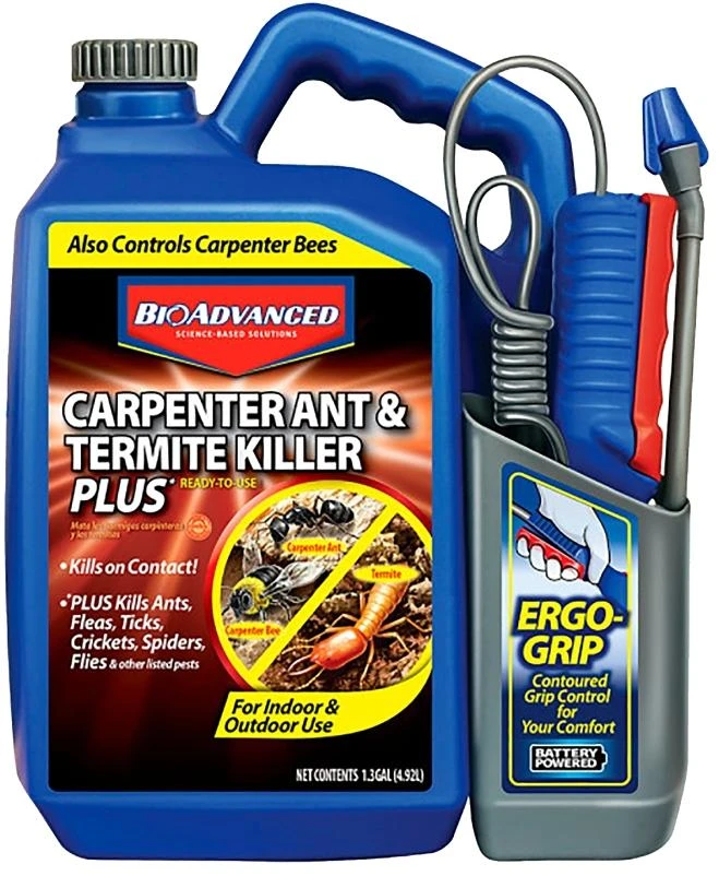 BioAdvanced Liquid Ant & Termite Eliminator – 1.3 gal Spray & Brush Formula
