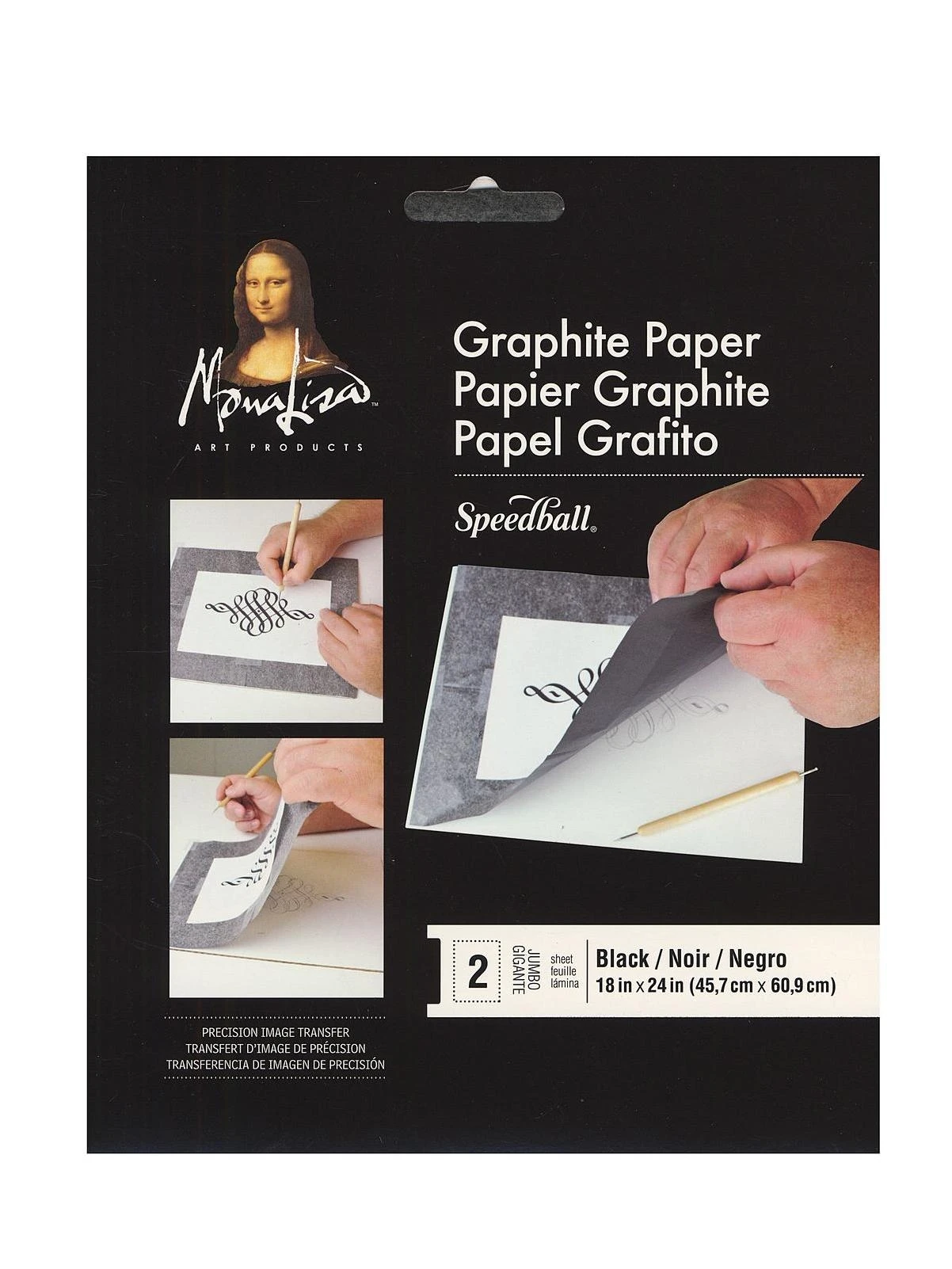 Jumbo 18×24 Black Graphite Sketch Paper – Speedball Art Supplies