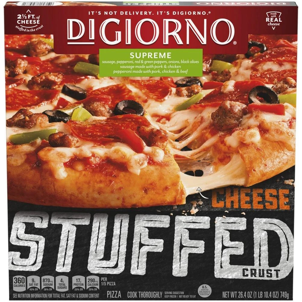 DIGIORNO CHS SUPREM PIZZA 26.4OZ