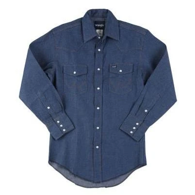 16 in. x 33 in. Men's Cowboy Cut Western Work Shirt