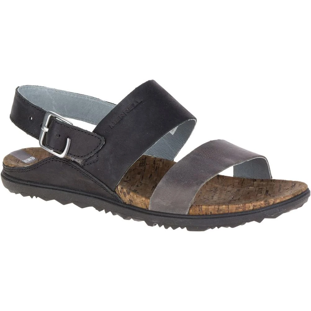 Merrell Womens Around Town Backstrap Sandal-9,BLACK