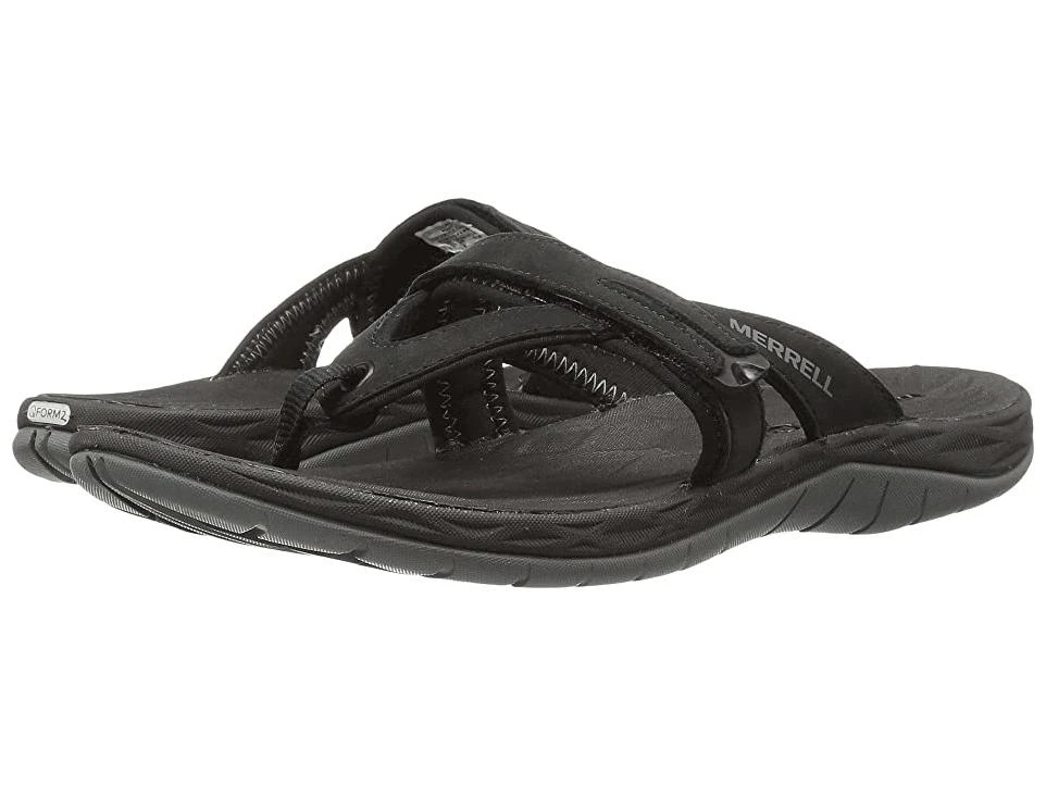 Merrell Women's Siren Q2 Sandal - 8 - Black