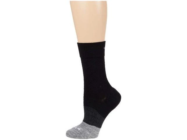 Wigwam Trail Junkie Light Mid Crew Sock - Medium - Black