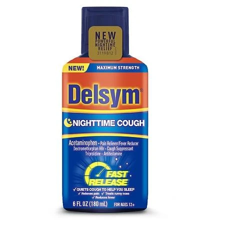 Nighttime Cough Relief Syrup - 6.0 Fluid Ounces For Fast Relief