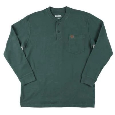 Medium Men's Long Sleeve Henley